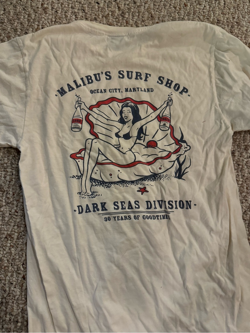 Ocean City Malibu’s white tee
